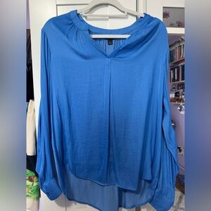 Women's Simply Vera Vera Wang Smocked Neck Blouse